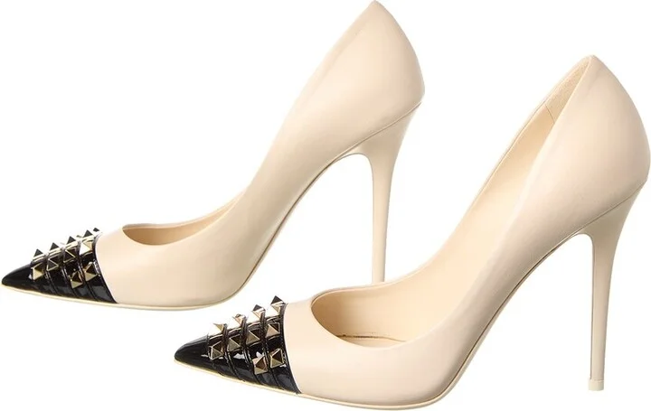 Valentino Rockstud Alcove 110 Leather Pump (Authentic Pre-Loved) - Image 2