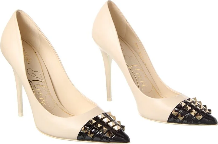 Valentino Rockstud Alcove 110 Leather Pump (Authentic Pre-Loved)