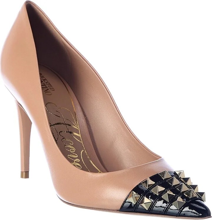 Valentino Rockstud Alcove 90 Leather Pump