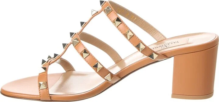 Valentino Rockstud Caged 60 Leather Sandal - Image 2