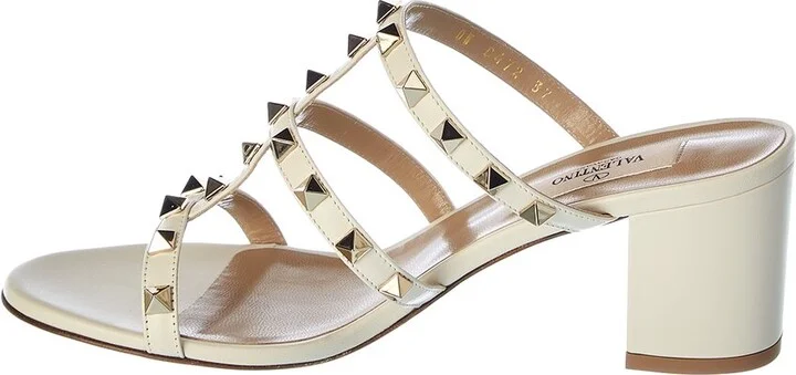 Valentino Rockstud Caged 60 Leather Sandal - Image 2