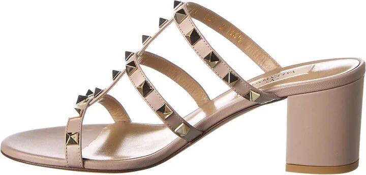 Valentino Rockstud Caged 60 Leather Sandal - Image 2