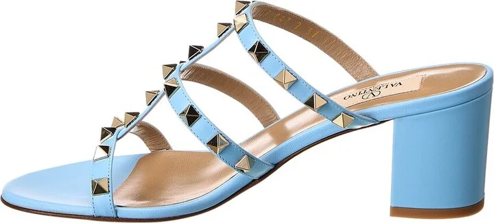 Valentino Rockstud Caged 60 Leather Sandal - Image 2