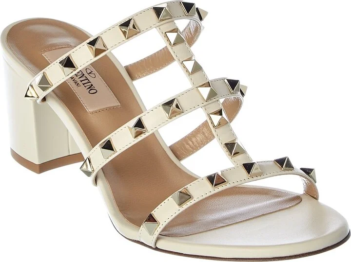 Valentino Rockstud Caged 60 Leather Sandal