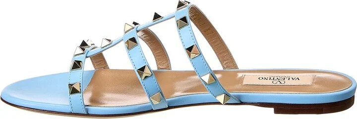 Valentino Rockstud Caged Leather Sandal - Image 2