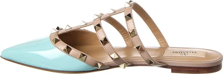 Valentino Rockstud Caged Patent Flat - Image 2