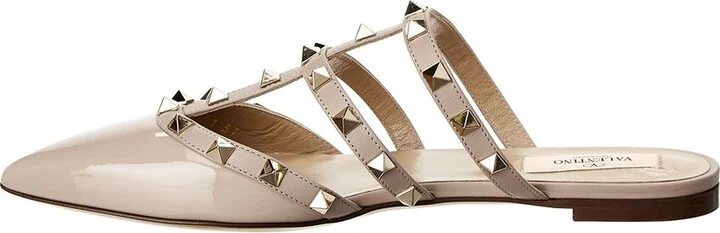Valentino Rockstud Caged Patent Flat - Image 2
