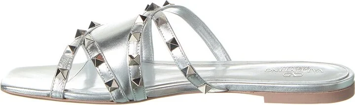 Valentino Rockstud Leather Sandal - Image 2