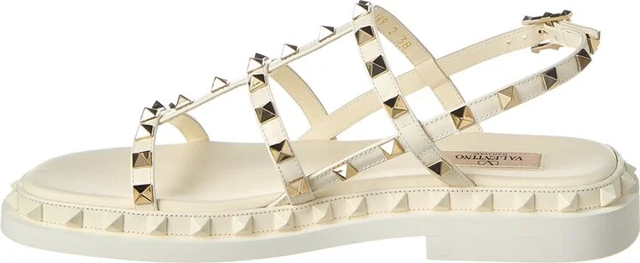 Valentino Rockstud Leather Sandal - Image 2