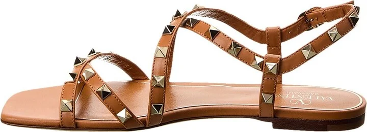Valentino Rockstud Leather Sandal - Image 2