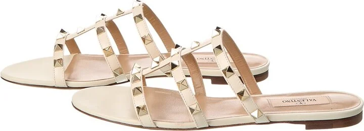 Valentino Rockstud Leather Sandal - Image 2