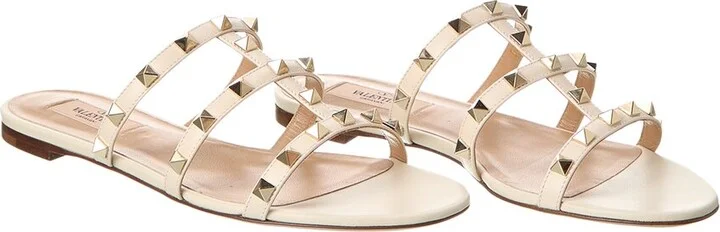Valentino Rockstud Leather Sandal