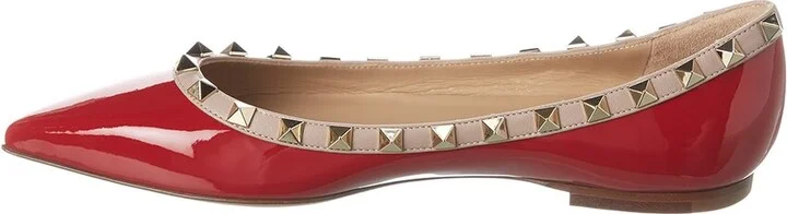 Valentino Rockstud Patent Flat - Image 2