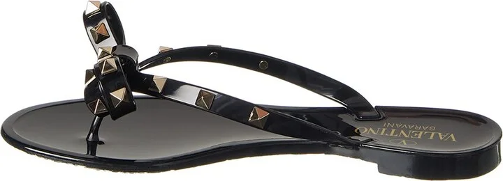 Valentino Rockstud Rubber Flip Flop - Image 2