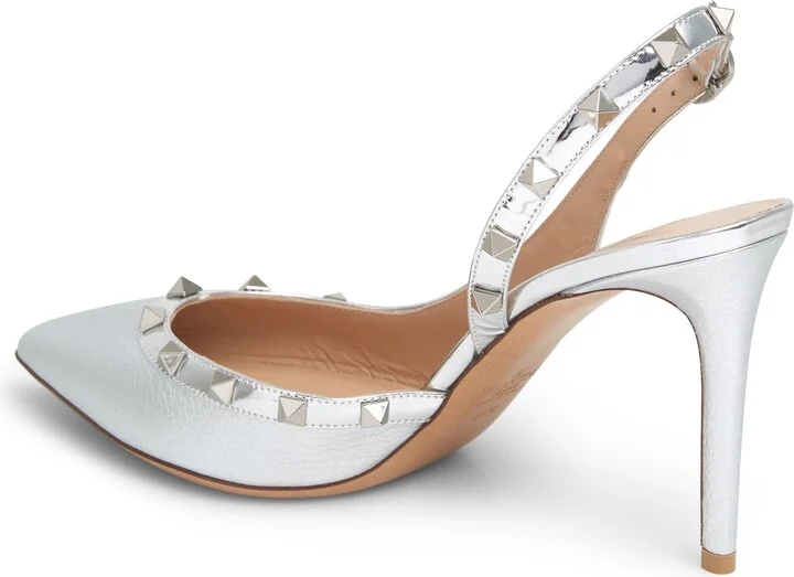 Valentino Rockstud Slingback Pump - Image 2