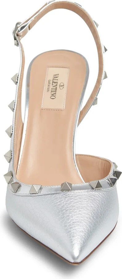 Valentino Rockstud Slingback Pump - Image 4