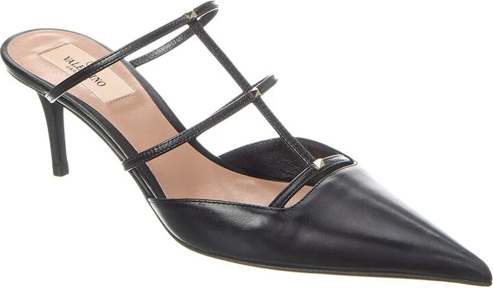 Valentino Rockstud Wispy 50 Leather Mule
