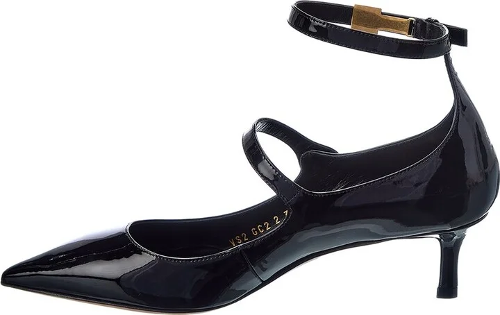 Valentino Roman Stud 50 Patent Pump - Image 2