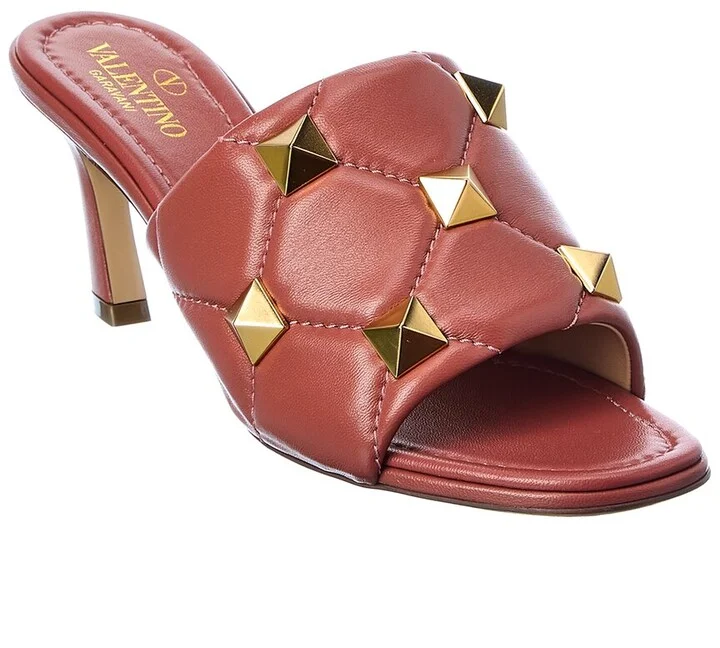 Valentino Roman Stud 65 Leather Sandal