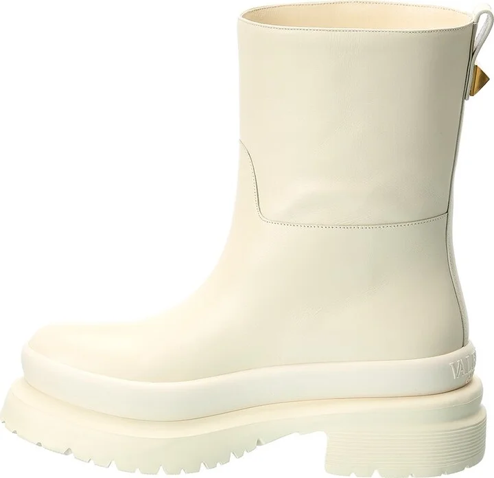 Valentino Roman Stud Leather Boot - Image 2