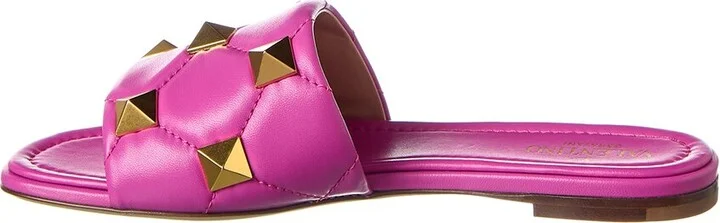 Valentino Roman Stud Leather Sandal - Image 2