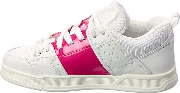 Valentino Roman Stud Leather Sneaker - Image 2