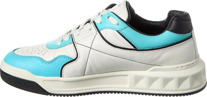 Valentino Roman Stud Leather Sneaker - Image 2