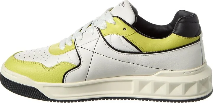 Valentino Roman Stud Leather Sneaker - Image 2
