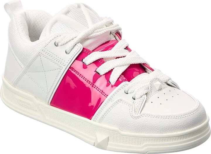 Valentino Roman Stud Leather Sneaker