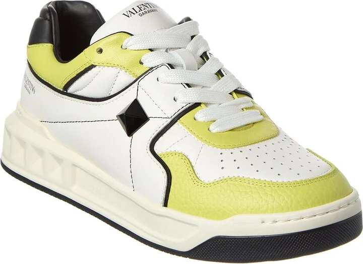 Valentino Roman Stud Leather Sneaker