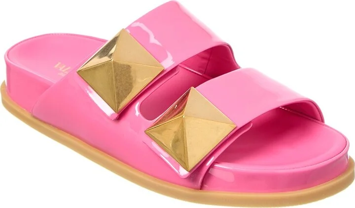 Valentino Roman Stud Patent Slide