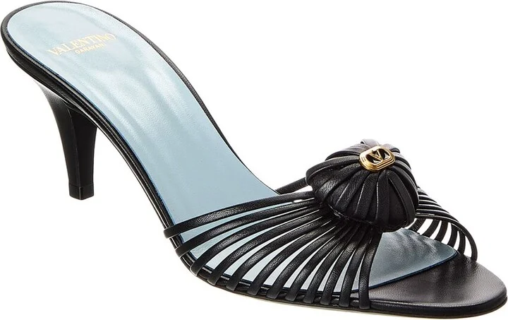 Valentino Royal Heart 65 Leather Sandal