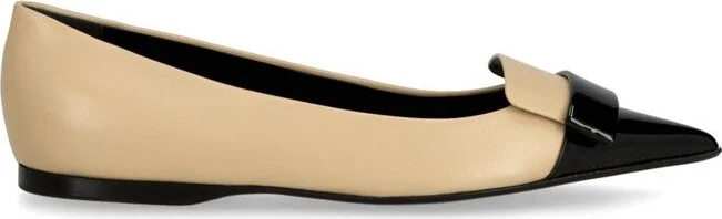 Valentino SR1 Pointed Toe Ballerina Shoes