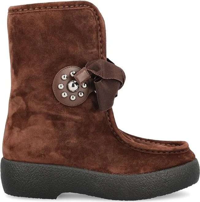 Valentino Stud Detailed Boots