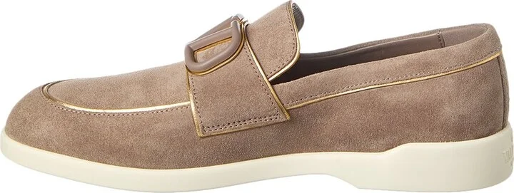 Valentino Suede & Leather Loafer - Image 2