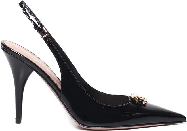 Valentino The Bold Edition VLogo Slingback Pumps