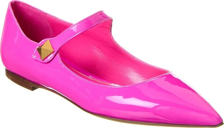 Valentino Tiptoe Patent Flat