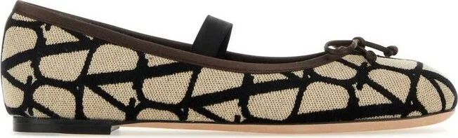 Valentino Toile Iconographe Slip-On Ballerina Shoes