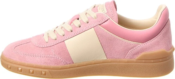 Valentino Upvillage Suede & Leather Sneaker - Image 2