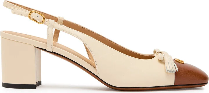 Valentino Valet Du Roi 60 Leather Slingback Pumps
