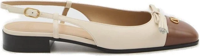 Valentino Valet Du Roi Bow Detailed Ballet Flats