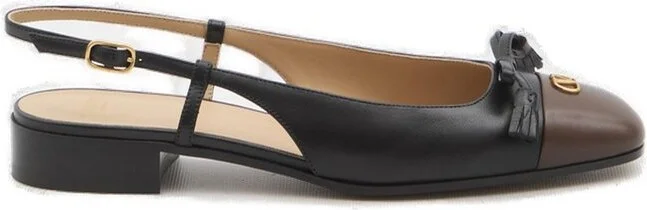 Valentino Valet Du Roi Bow Detailed Ballet Flats