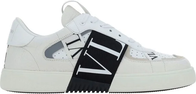 Valentino VL7N Round Toe Lace-Up Sneakers