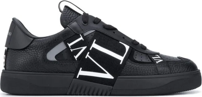 Valentino VL7N Round Toe Lace-Up Sneakers