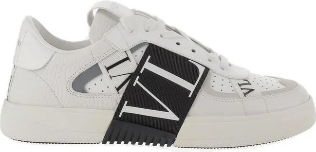 Valentino VL7N Round Toe Lace-Up Sneakers