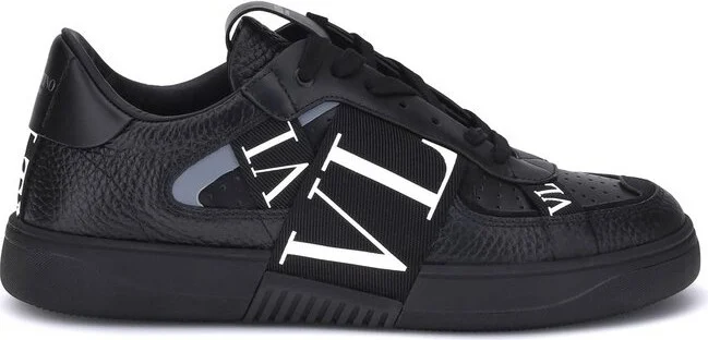 Valentino VL7N Round Toe Lace-Up Sneakers