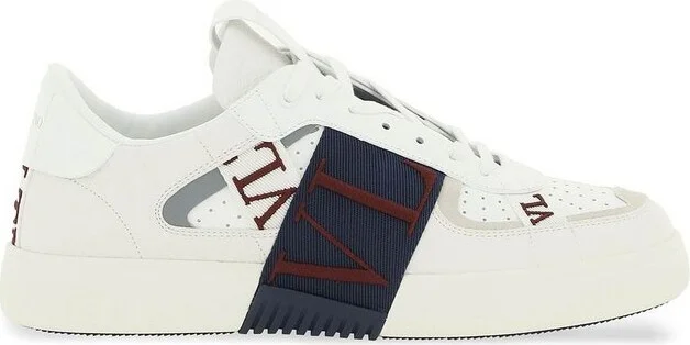 Valentino VL7N Round Toe Lace-Up Sneakers