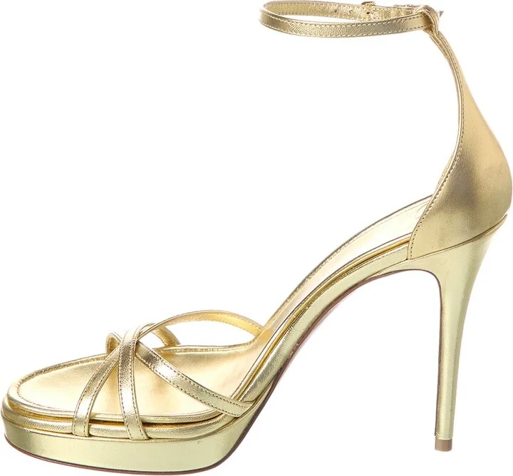 Valentino Vlogo 120 Leather Platform Sandal - Image 2