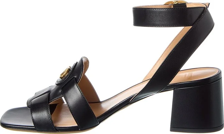 Valentino Vlogo 55 Leather Sandal - Image 2