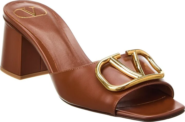 Valentino Vlogo 60 Leather Sandal